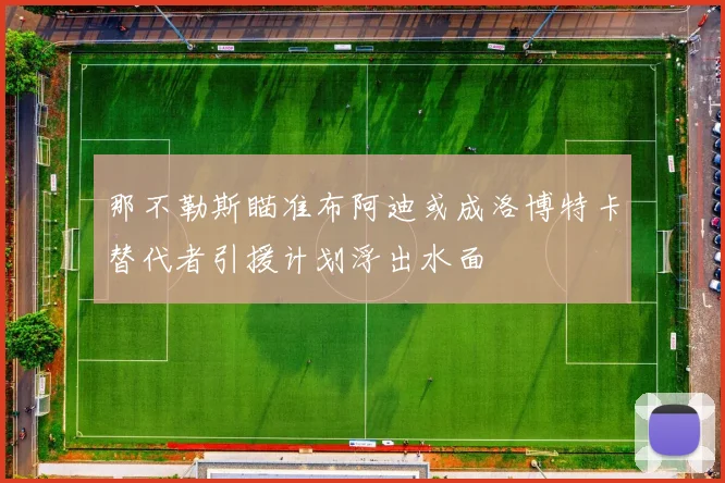 那不勒斯瞄准布阿迪或成洛博特卡替代者引援计划浮出水面